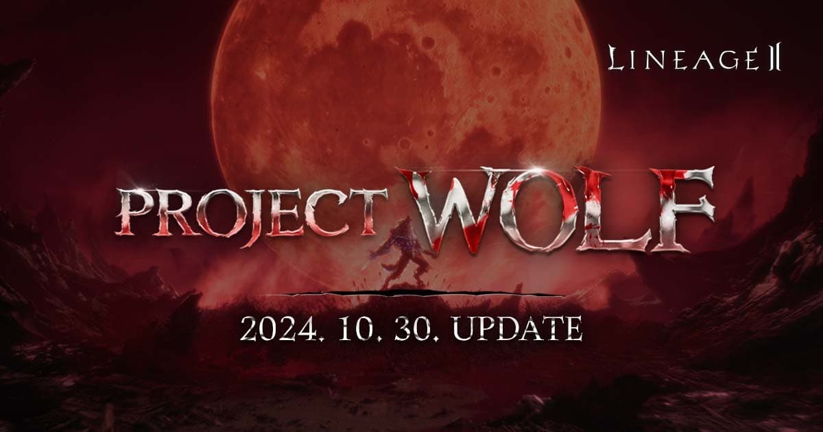 Lineage II Project Wolf promotional art