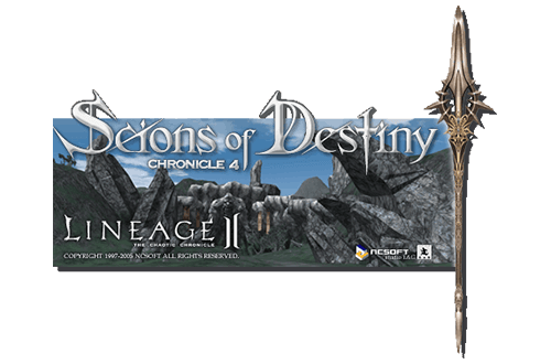 Lineage II Chronicle 4: Scions of Destiny promotional art