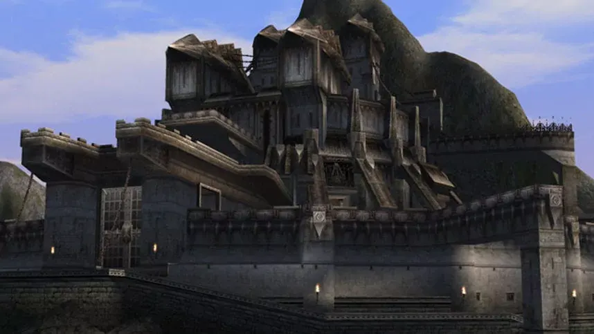 Goddard Castle — classic siege keep exterior